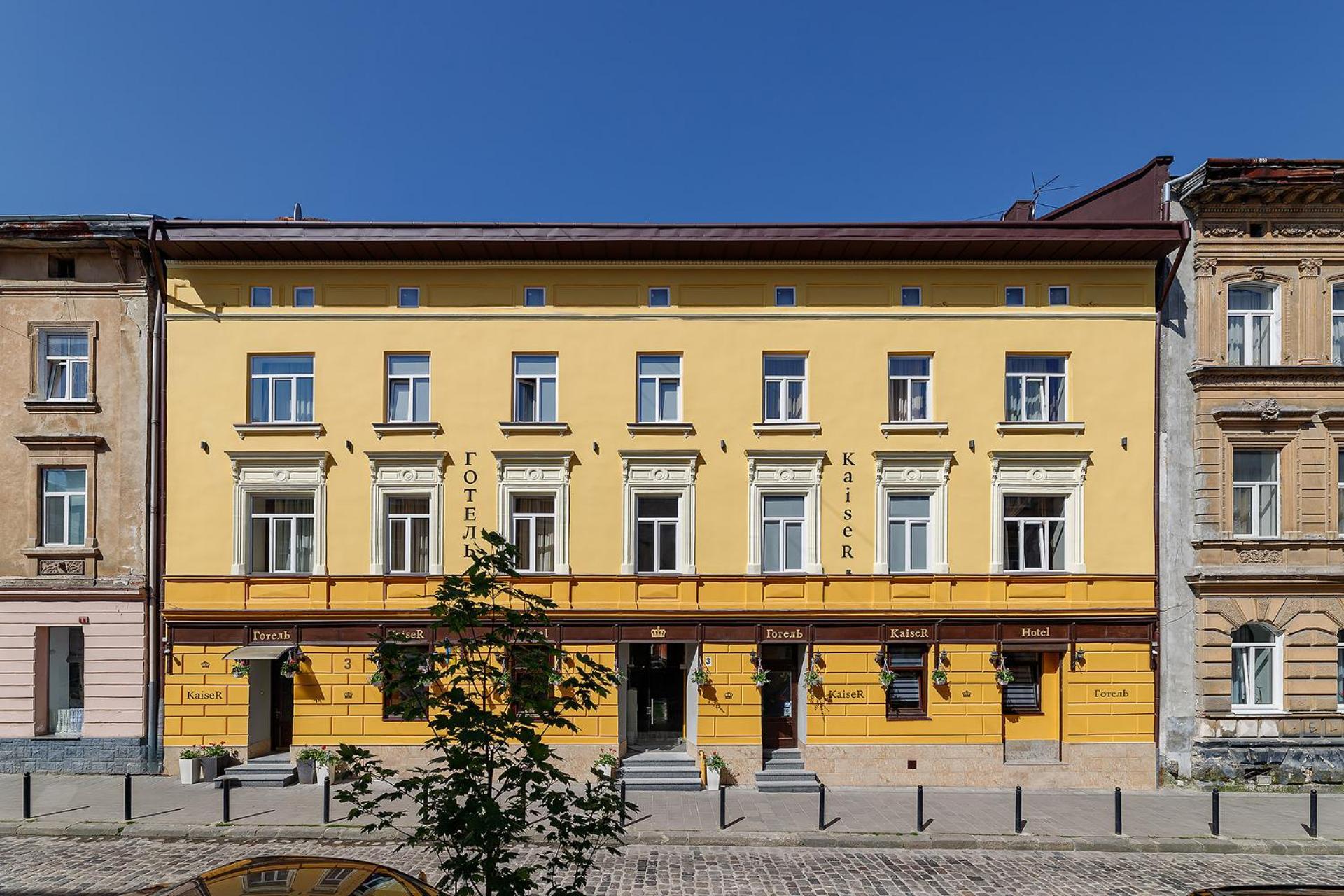 Hotel Kaiser Econom Lemberg Exterior foto